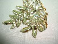 1960s Signed Exquisite Leaf Series Mountain Ash Leaf and Berry Brooch