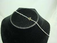 Vintage 50s Sparkling Pretty Diamante Drop Necklace