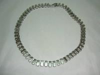 Vintage 50s Fab 2 Row AB Rhinestone Diamante Necklace