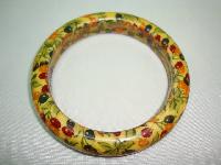 Vintage 70s L & P for Buch and Deichmann Copenhagen Cherries Bangle