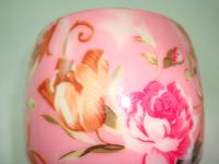 Stunning Wide Chunky Pink Flower Print Design Acrylic Cuff Bangle Fab!